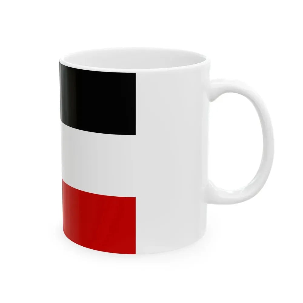 Flag of Kishangarh (India) White Coffee Mug - Go Mug Yourself