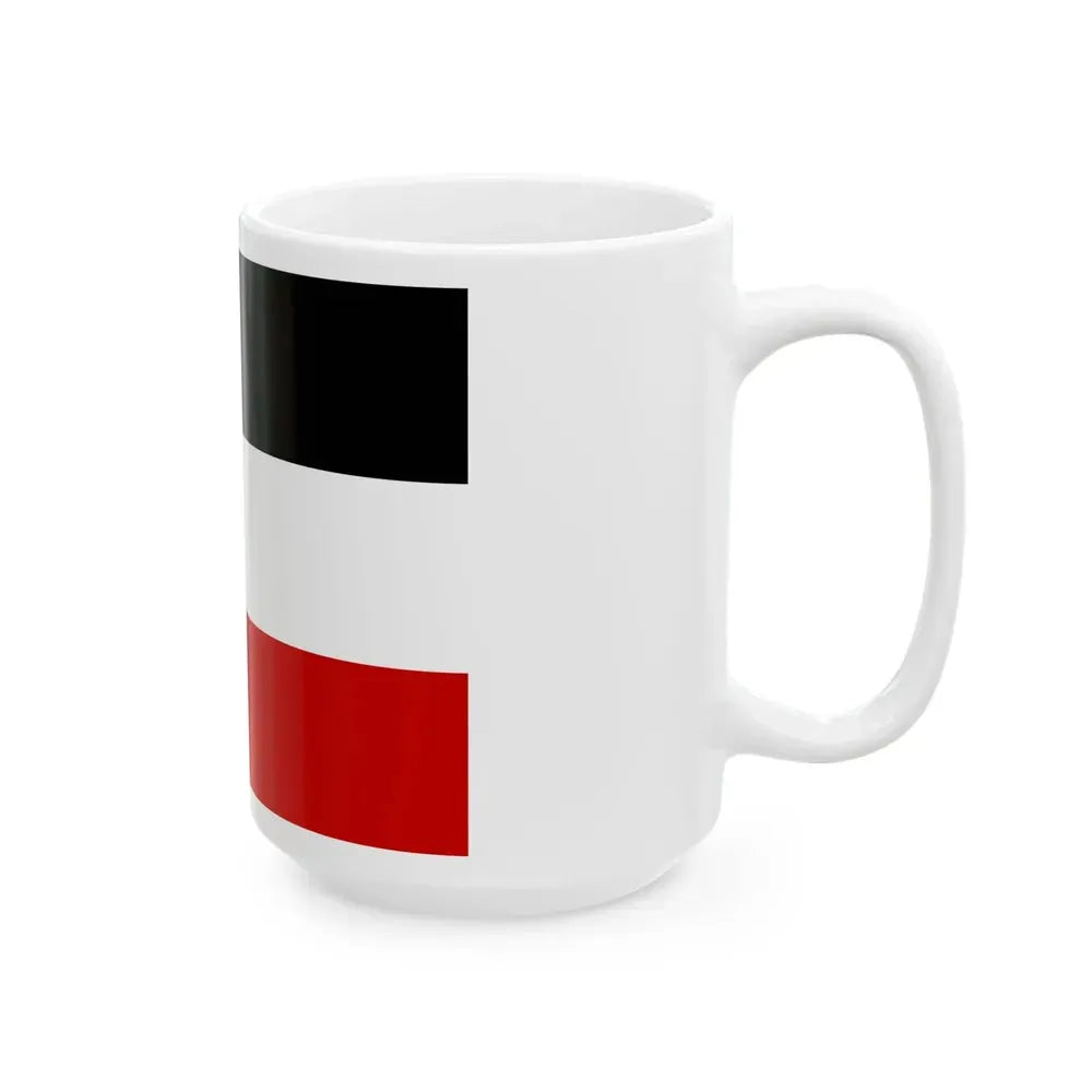 Flag of Kishangarh (India) White Coffee Mug - Go Mug Yourself