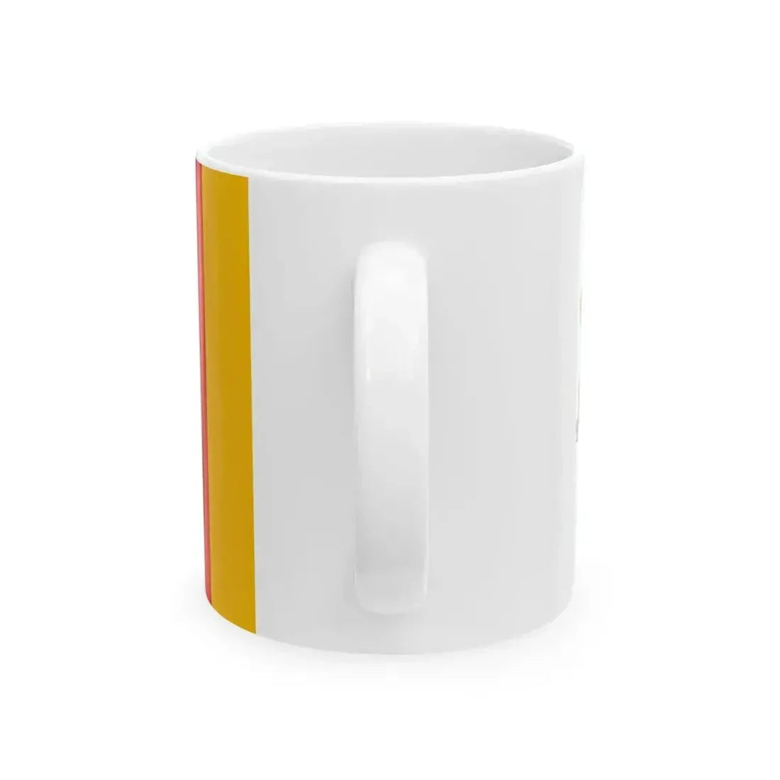 Flag of Kisharsany (Hungary) White Coffee Mug - Go Mug Yourself