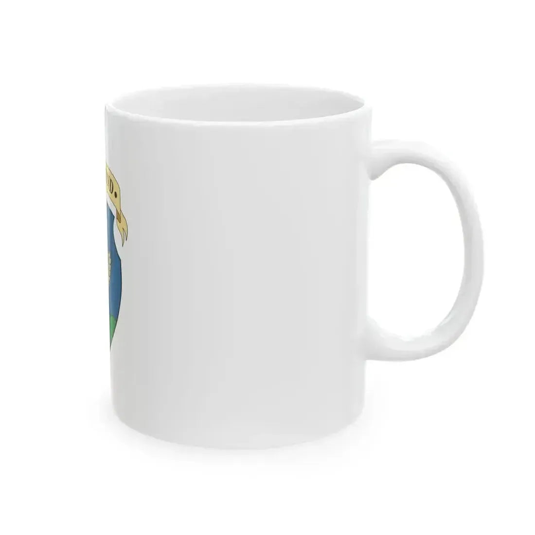 Flag of Kisherend (Hungary) White Coffee Mug - Go Mug Yourself