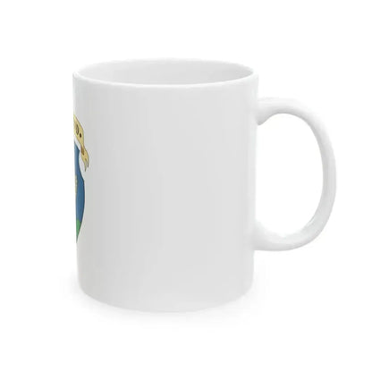 Flag of Kisherend (Hungary) White Coffee Mug - Go Mug Yourself