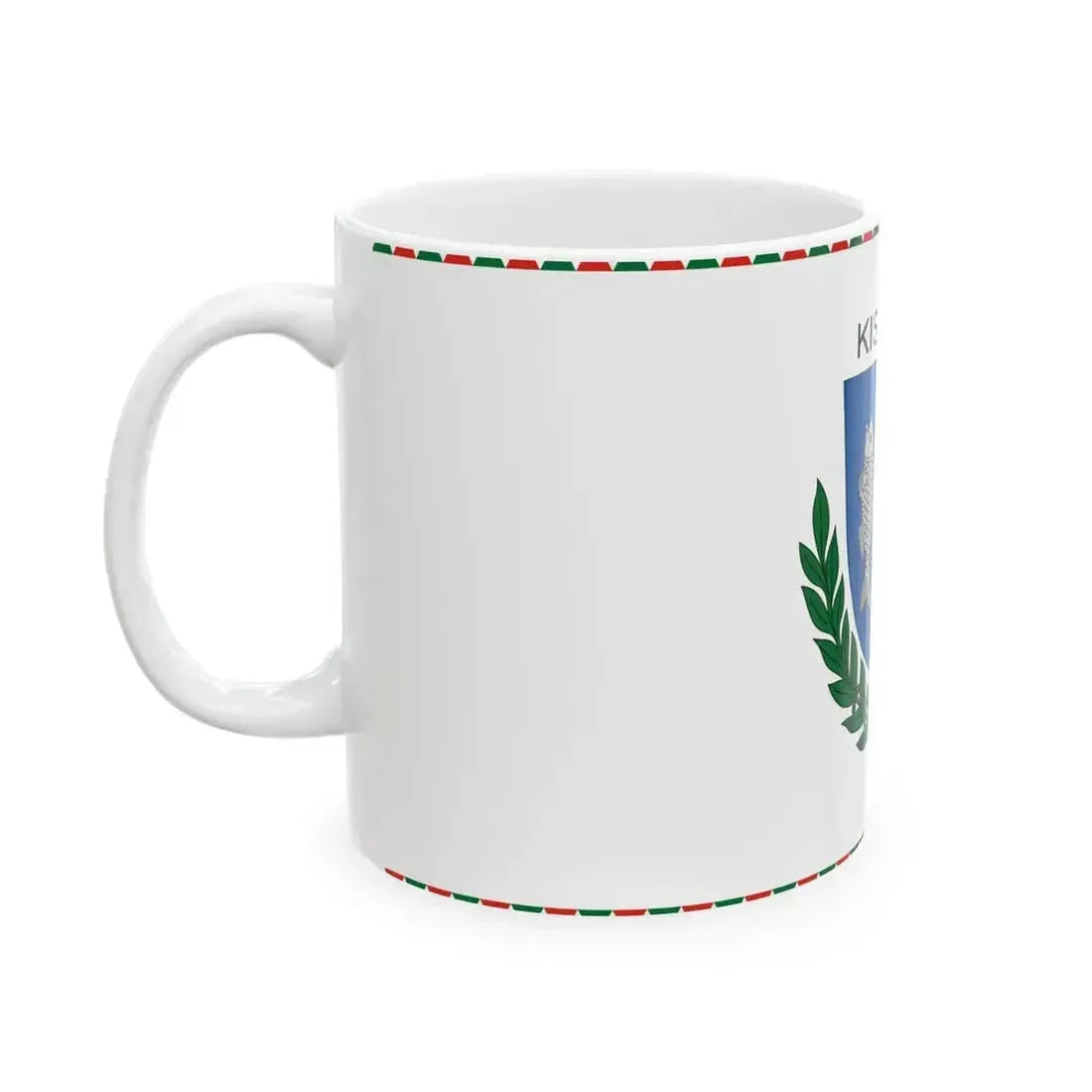 Flag of Kiskore (Hungary) White Coffee Mug - Go Mug Yourself