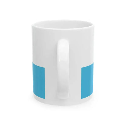 Flag of Kiskunfelegyhaza 1990s-2008 (Hungary) White Coffee Mug - Go Mug Yourself