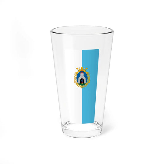 Flag of Kiskunfelegyhaza 1990s-2008 vertical (Hungary) Pint Glass 16oz 16oz - Go Mug Yourself