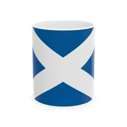 Flag of Kiskunhalas 1941 (Hungary) White Coffee Mug 11oz - Go Mug Yourself