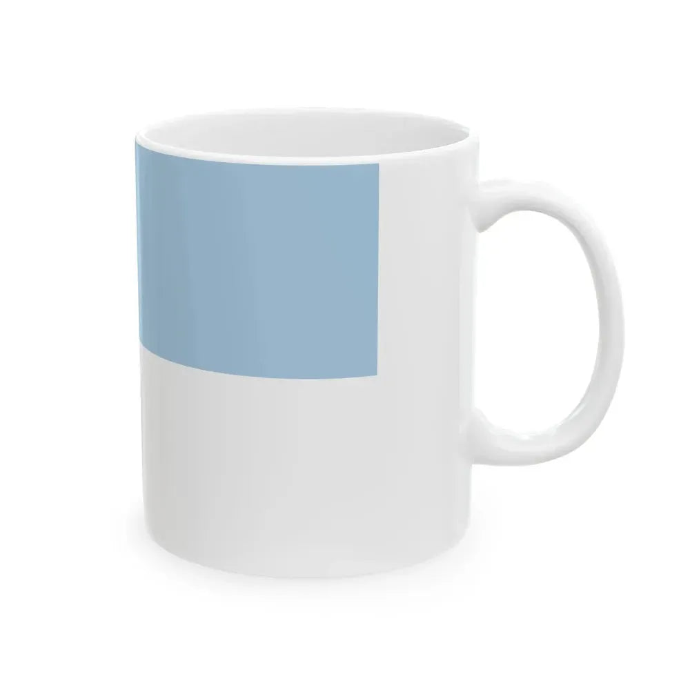 Flag of Kiskunhalas (Hungary) White Coffee Mug - Go Mug Yourself