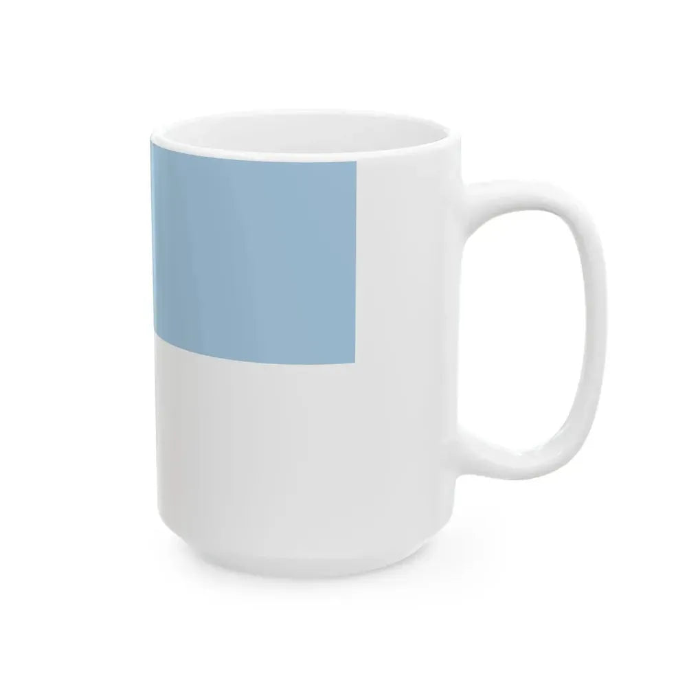 Flag of Kiskunhalas (Hungary) White Coffee Mug - Go Mug Yourself