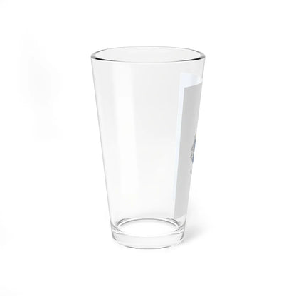 Flag of Kiskunhalas vertical (Hungary) Pint Glass 16oz - Go Mug Yourself