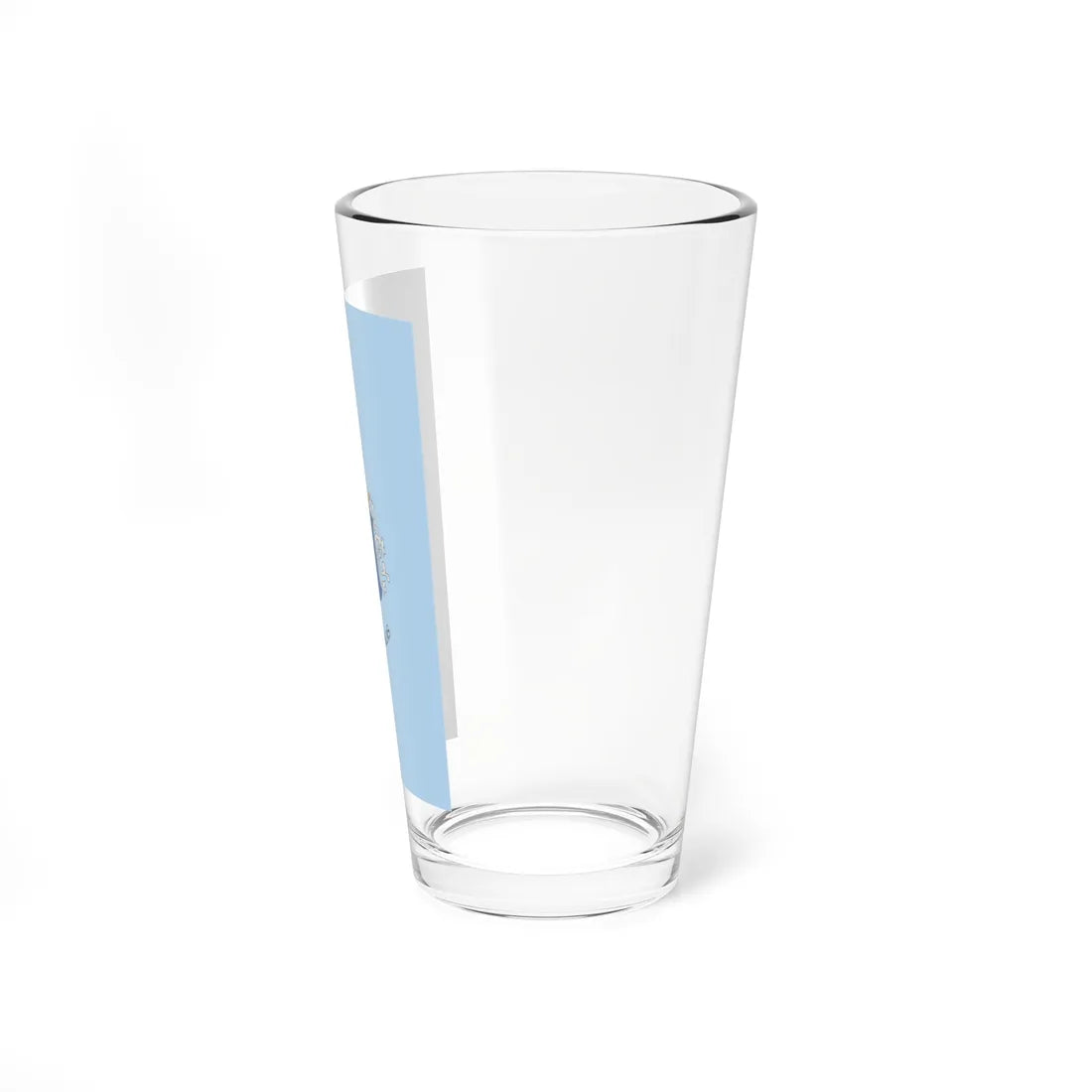 Flag of Kiskunhalas vertical (Hungary) Pint Glass 16oz - Go Mug Yourself