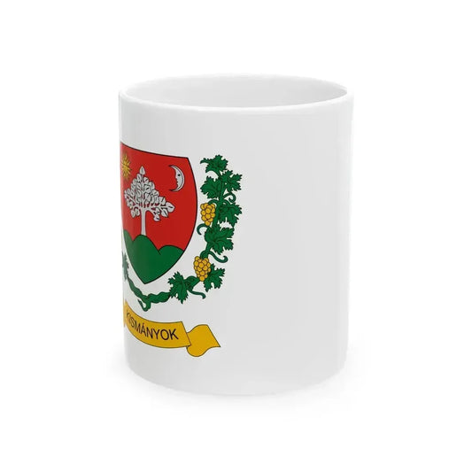 Flag of Kismanyok (Hungary) White Coffee Mug 11oz - Go Mug Yourself