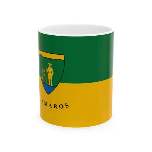 Flag of Kismaros (Hungary) White Coffee Mug 11oz - Go Mug Yourself