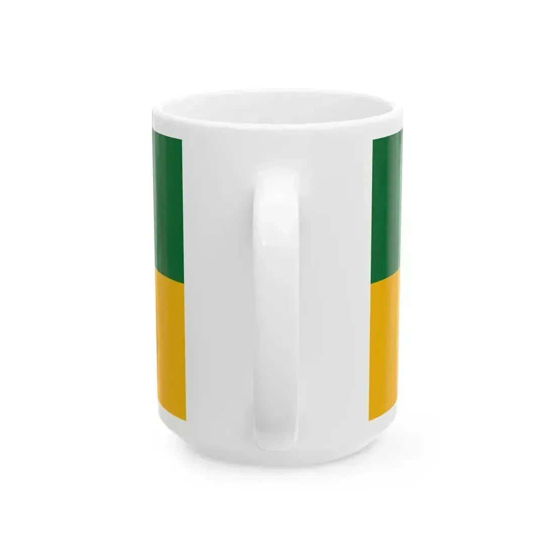 Flag of Kismaros (Hungary) White Coffee Mug - Go Mug Yourself
