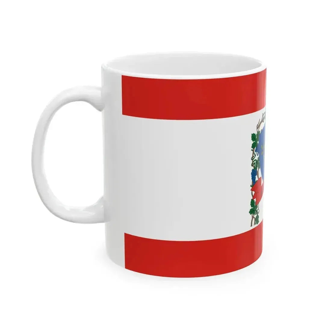 Flag of Kisnemedi (Hungary) White Coffee Mug - Go Mug Yourself