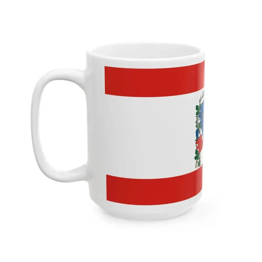 Flag of Kisnemedi (Hungary) White Coffee Mug - Go Mug Yourself