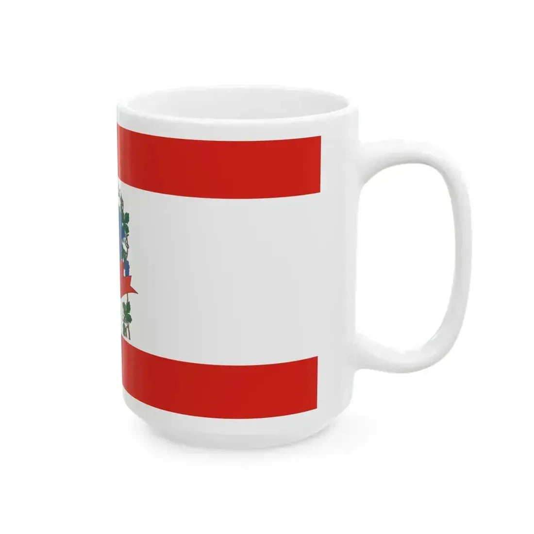 Flag of Kisnemedi (Hungary) White Coffee Mug - Go Mug Yourself