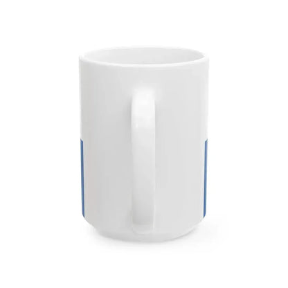 Flag of Kisoroszi (Hungary) White Coffee Mug - Go Mug Yourself