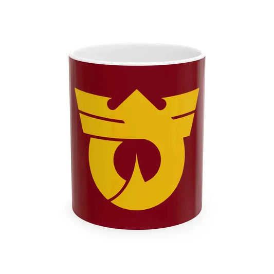 Flag of Kisosaki Mie (Japan) White Coffee Mug 11oz - Go Mug Yourself