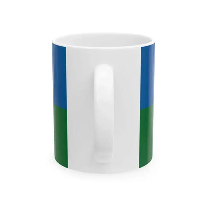 Flag of Kispali (Hungary) White Coffee Mug - Go Mug Yourself