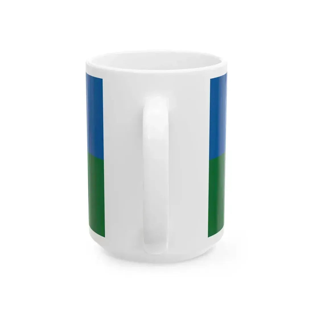 Flag of Kispali (Hungary) White Coffee Mug - Go Mug Yourself