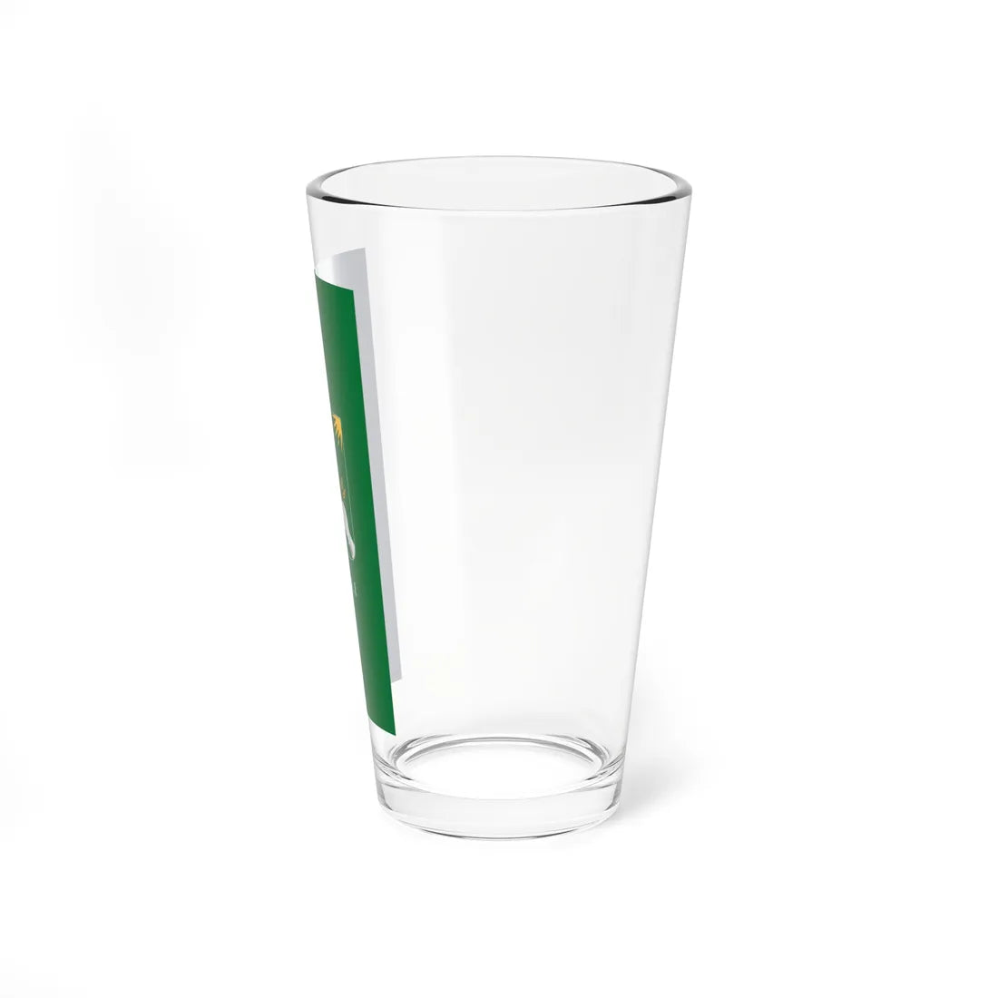 Flag of Kispali vertical (Hungary) Pint Glass 16oz - Go Mug Yourself