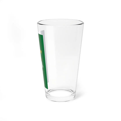 Flag of Kispali vertical (Hungary) Pint Glass 16oz - Go Mug Yourself
