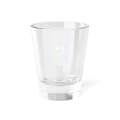 Flag of Kispali vertical (Hungary) Shot Glass 1.5oz - Go Mug Yourself
