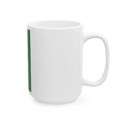 Flag of Kispali vertical (Hungary) White Coffee Mug - Go Mug Yourself