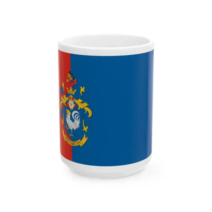 Flag of Kistarcsa (Hungary) White Coffee Mug 15oz - Go Mug Yourself