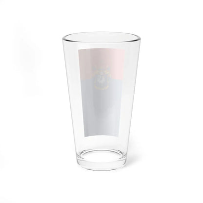Flag of Kistarcsa vertical (Hungary) Pint Glass 16oz - Go Mug Yourself
