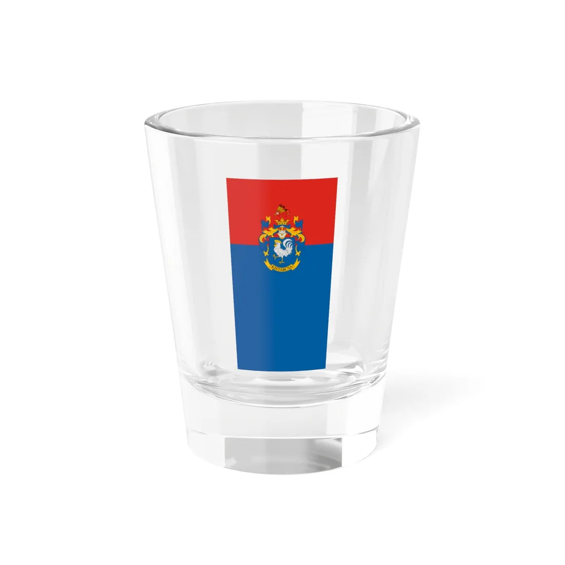 Flag of Kistarcsa vertical (Hungary) Shot Glass 1.5oz 1.5oz - Go Mug Yourself