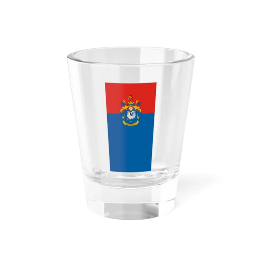 Flag of Kistarcsa vertical (Hungary) Shot Glass 1.5oz 1.5oz - Go Mug Yourself