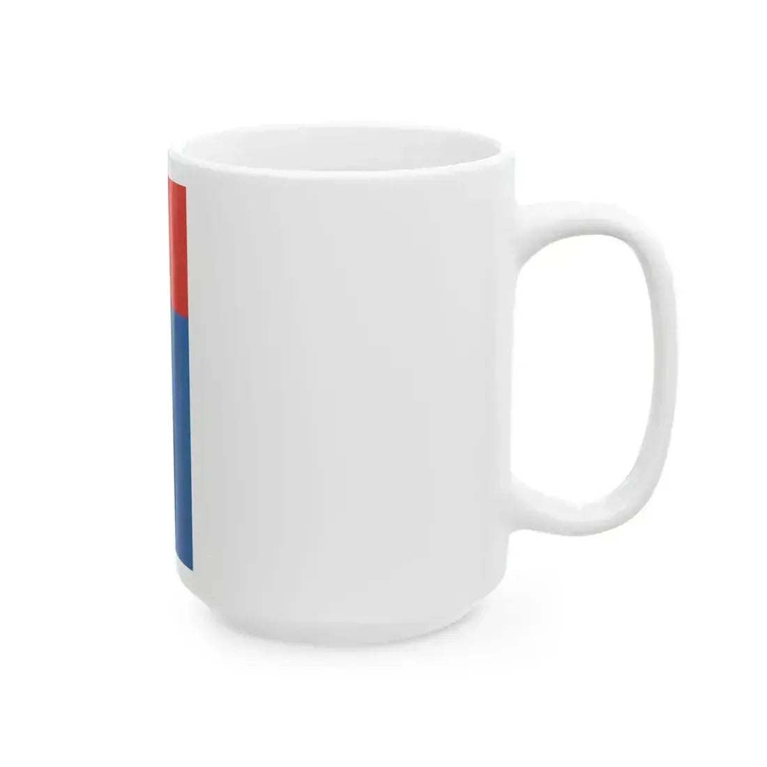 Flag of Kistarcsa vertical (Hungary) White Coffee Mug - Go Mug Yourself
