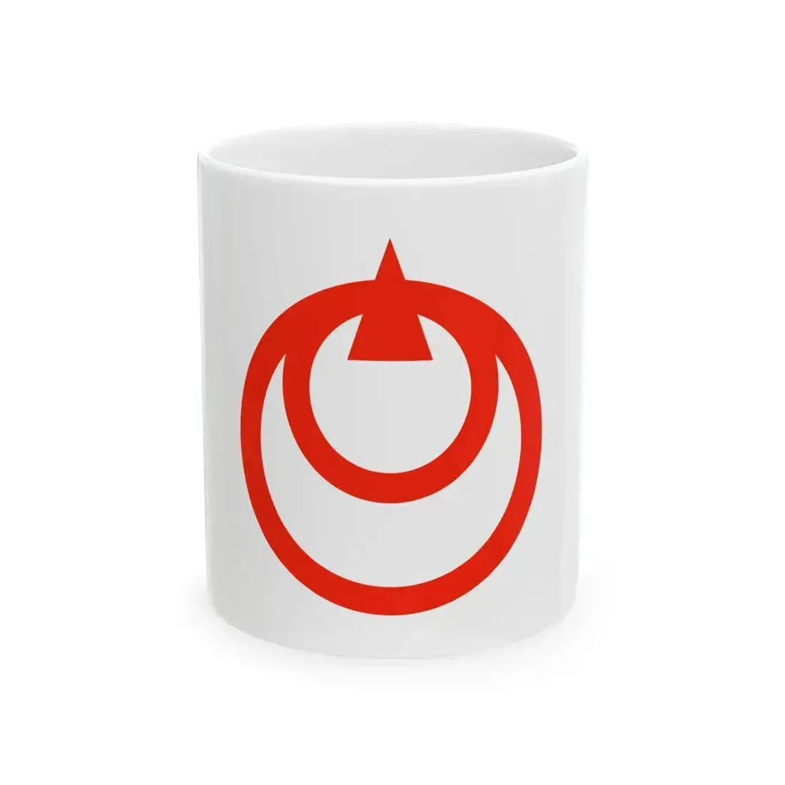 Flag of Kisuki Shimane (Japan) White Coffee Mug 11oz - Go Mug Yourself