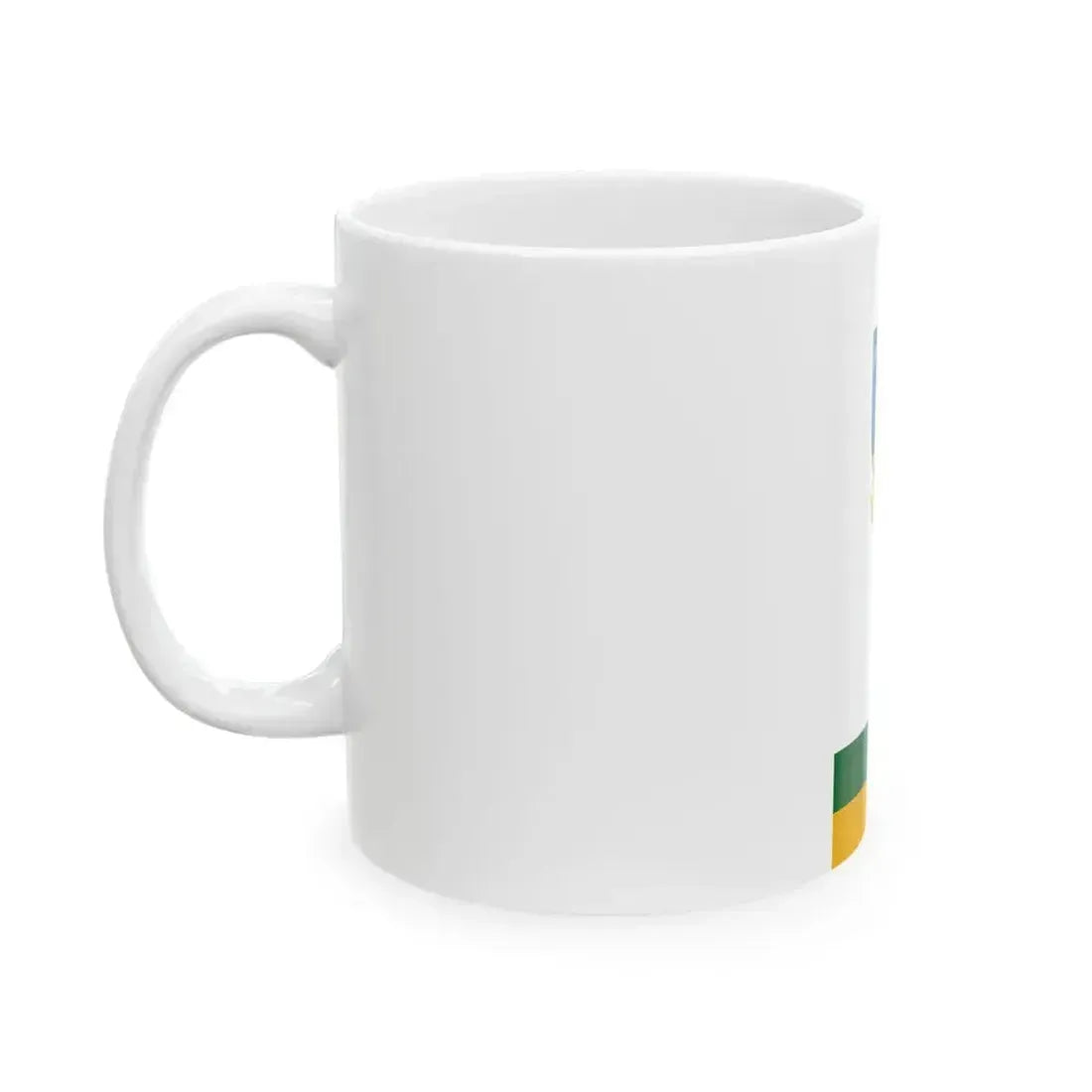 Flag of Kisvejke (Hungary) White Coffee Mug - Go Mug Yourself