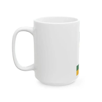 Flag of Kisvejke (Hungary) White Coffee Mug - Go Mug Yourself