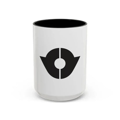 Flag of Kita Tokyo Japan - Accent Coffee Mug 15oz Black - Go Mug Yourself
