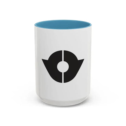 Flag of Kita Tokyo Japan - Accent Coffee Mug 15oz Light Blue - Go Mug Yourself