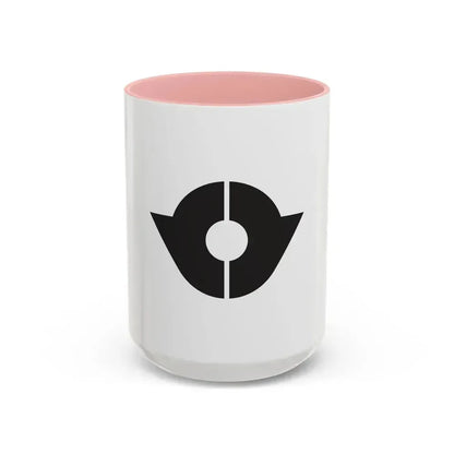 Flag of Kita Tokyo Japan - Accent Coffee Mug 15oz Pink - Go Mug Yourself
