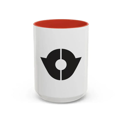 Flag of Kita Tokyo Japan - Accent Coffee Mug 15oz Red - Go Mug Yourself