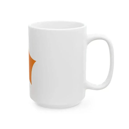 Flag of Kitaaiki Nagano no text (Japan) White Coffee Mug - Go Mug Yourself