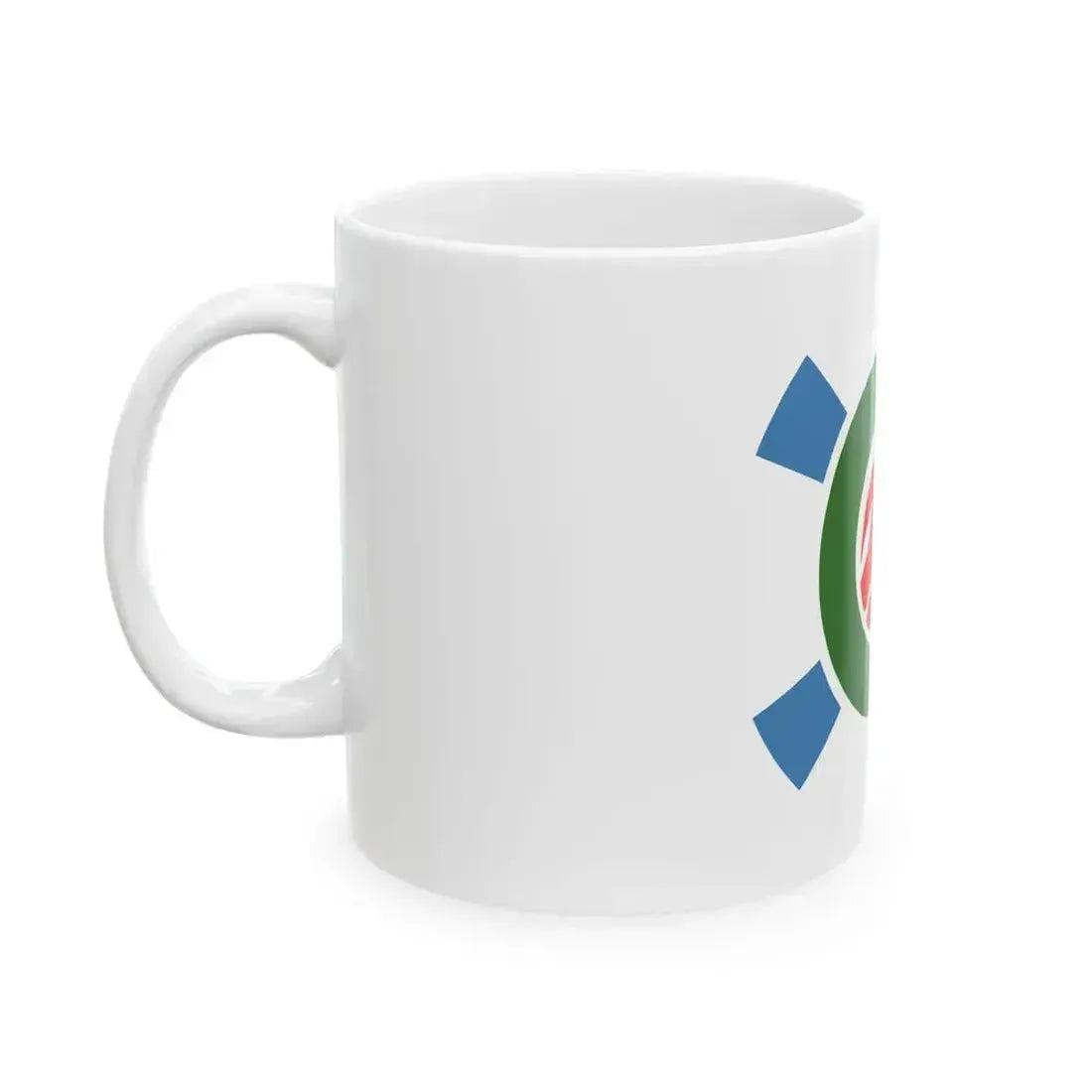 Flag of Kitadaito Okinawa (Japan) White Coffee Mug - Go Mug Yourself
