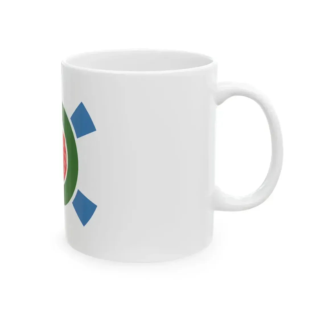Flag of Kitadaito Okinawa (Japan) White Coffee Mug - Go Mug Yourself