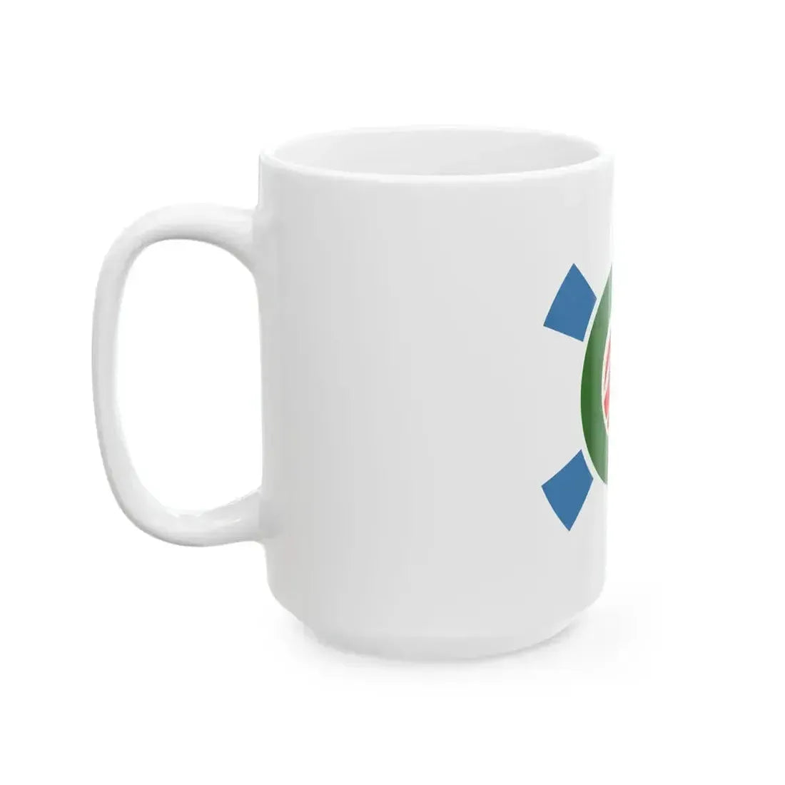 Flag of Kitadaito Okinawa (Japan) White Coffee Mug - Go Mug Yourself