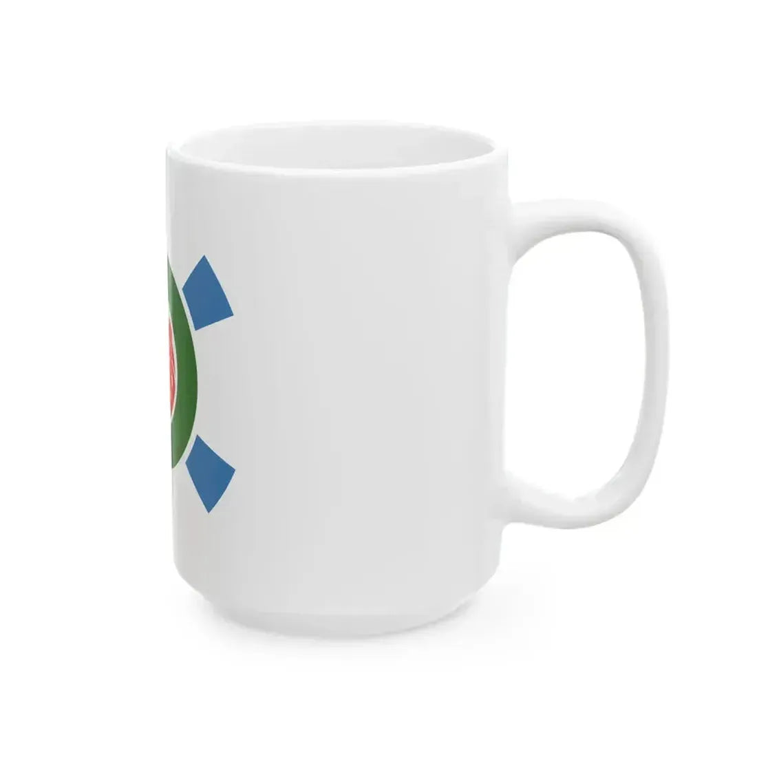 Flag of Kitadaito Okinawa (Japan) White Coffee Mug - Go Mug Yourself