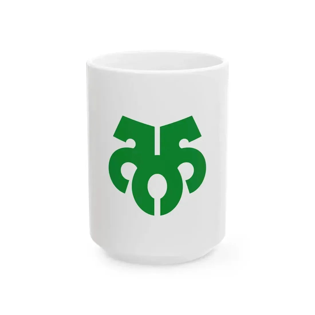 Flag of Kitagata Gifu (Japan) White Coffee Mug 15oz - Go Mug Yourself