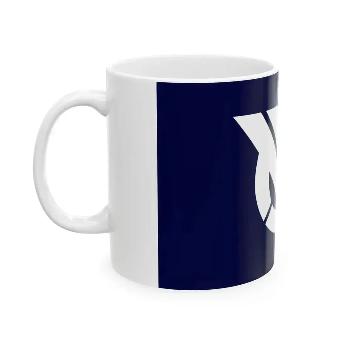 Flag of Kitajima Tokushima (Japan) White Coffee Mug - Go Mug Yourself