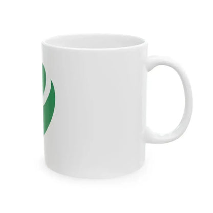 Flag of Kitakami Iwate (Japan) White Coffee Mug - Go Mug Yourself