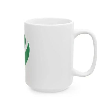 Flag of Kitakami Iwate (Japan) White Coffee Mug - Go Mug Yourself