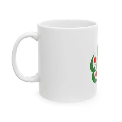 Flag of Kitakata Fukushima (Japan) White Coffee Mug - Go Mug Yourself
