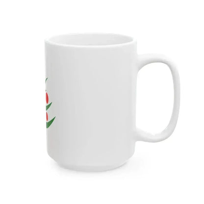 Flag of Kitakata Fukushima (Japan) White Coffee Mug - Go Mug Yourself